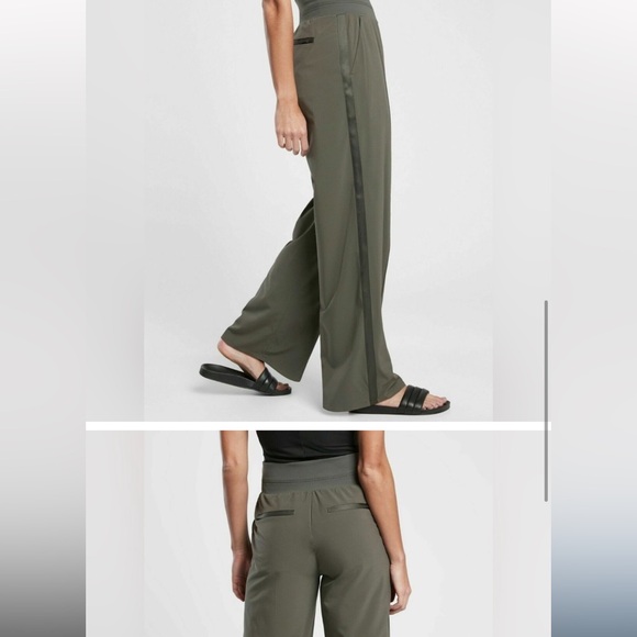 Athleta black Nolita wide leg pant plus size 24W - Picture 4 of 10